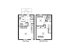 2 bedroom 2 bathroom floor plan J 2 bedroom 2 bathroom floor plan J at Park Place Apartments, Louisville, 40214